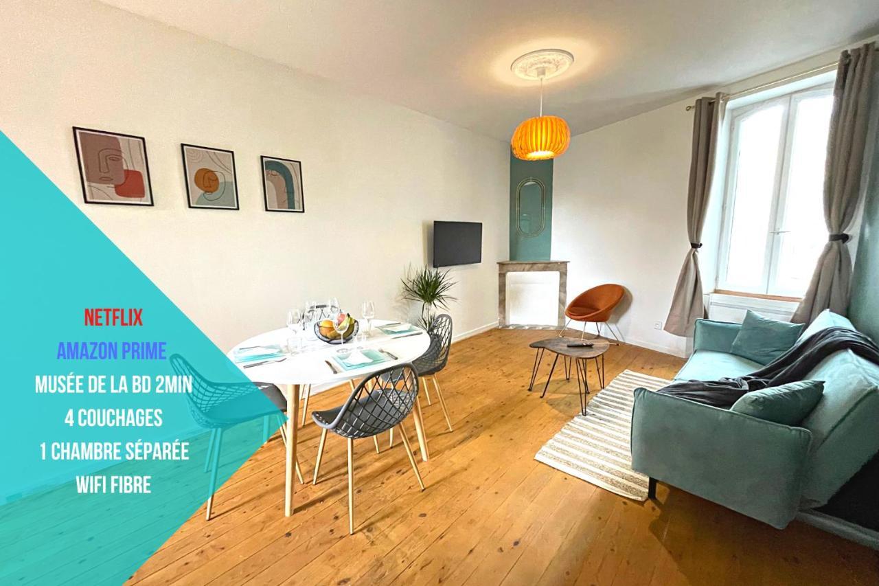 Le Lotus Bleu - Wifi - Netflix Apartment Angouleme Bagian luar foto